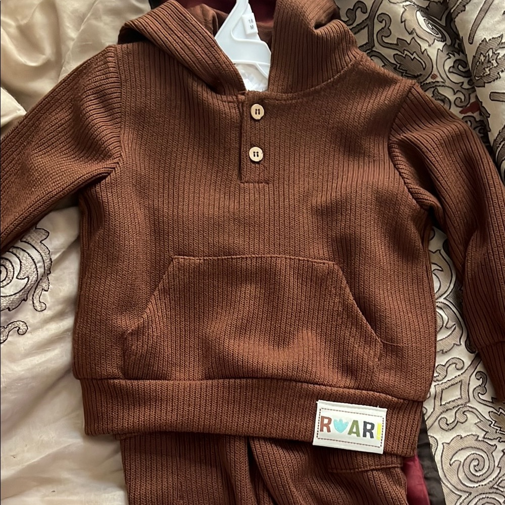 ROAR Kids Brown Matching Set